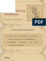 Q2W1 - Tula (Malayang Taludturan)
