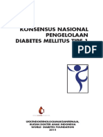 Konsensus Nasional Pengelolaan Diabetes Mellitus Type I