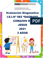 3 Años Evaluacion Diagnostica-Marzo-2021