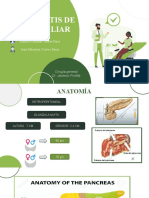 Pancreatitis de Origen Biliar