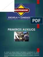 3. Presentación Primeros Auxilios Licencia Tipo B