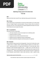 Optimizing Cooling Layouts For The Data Center Transcript