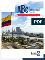 ABC Nueva Proyeccion Cartografica Colombia