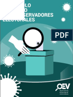 Protocolo Sanitario para Observadores Electorales 2021 (OEV)