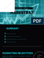 MARKSTRAT Racoons's Strategies