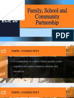 Family, School and Community Partnership