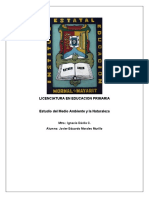 Estudio Del Medio Ambiente y La Naturaleza