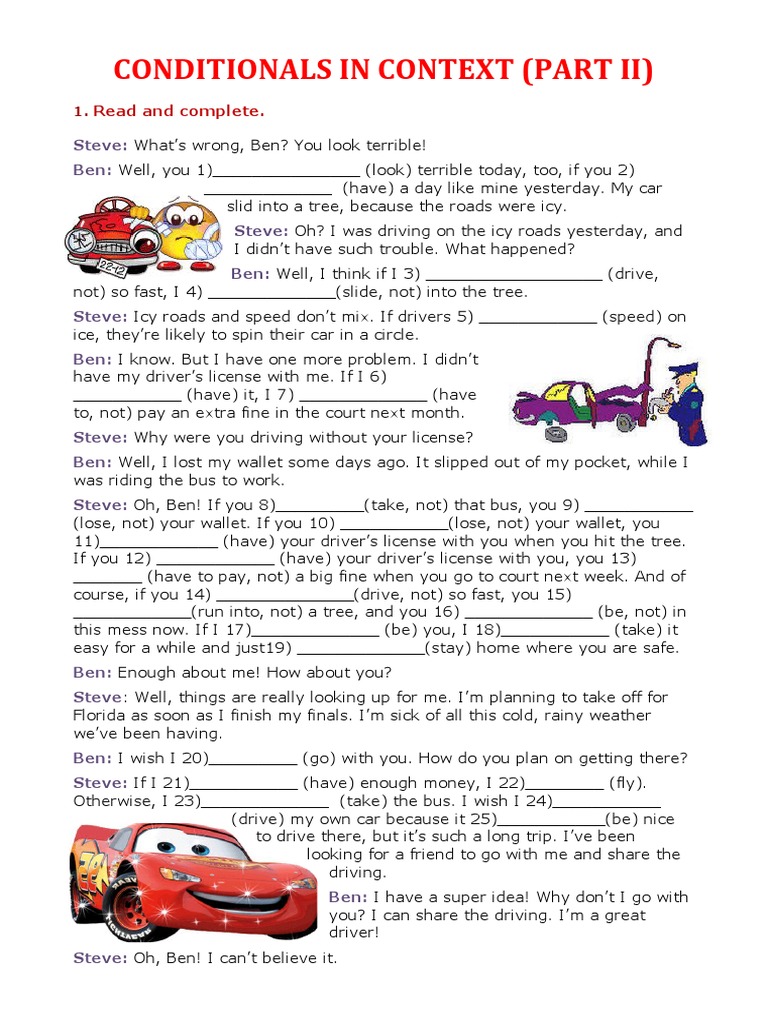 Conditional Sentences Practice Guide | PDF | Language Arts & Discipline