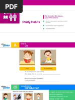 Study Habits: by The End of This Lesson, You Will Be Able To