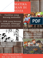 PROBLEMATIKA PENDIDIKAN DI INDONESIA - VinaDamayantiSukmaja