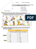 Worksheet_ Autumn Vacation_ Unit 1_My Family_Form2