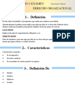 Cuestionario Derecho Organizacional