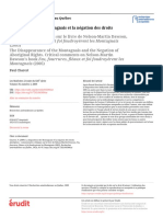 La Disparition Des Montagnais Et La Négation Des Droits Aborigènes