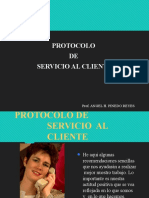 4.- Protocolo de Atencion Al Cliente