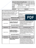 Planificación Marzo Tecnología 1° 2021