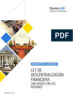 Observatorio legislativo PUC_Ley de financiamiento regional