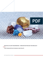 Process & Plant Engineering + Innovative Process Technology: Functionalization of Granules and Pellets