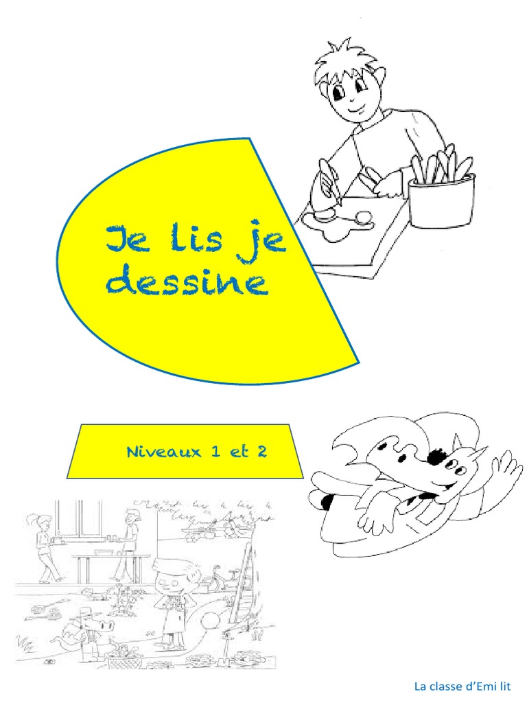Je Lis Je Dessine Periodes 1 A 5 2 Niveaux Pdf