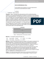 Figure 1 Model Geometry and Boundary Conditions