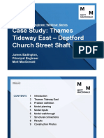 Deep Shaft in Central London - Thames Tideway - MIDAS Webinar