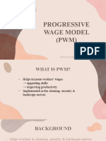 Progressive Wage Model (PWM) : Nova Litty Augustine S10204943H