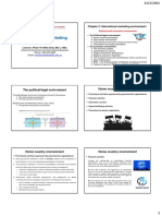 Chap 2 - IM Environment (Political and Economic Environment)