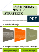 ANALISIS KINERJA DAN POSTUR STRATEGIK