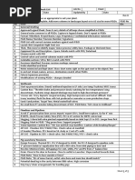 Process Design/ P&ID Check List: A General/ Drafting