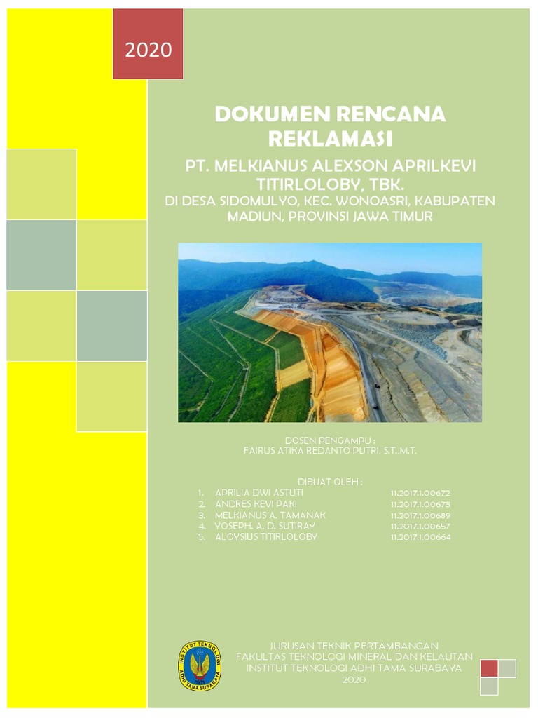 Rencana Reklamasi Tambang Nikel | PDF