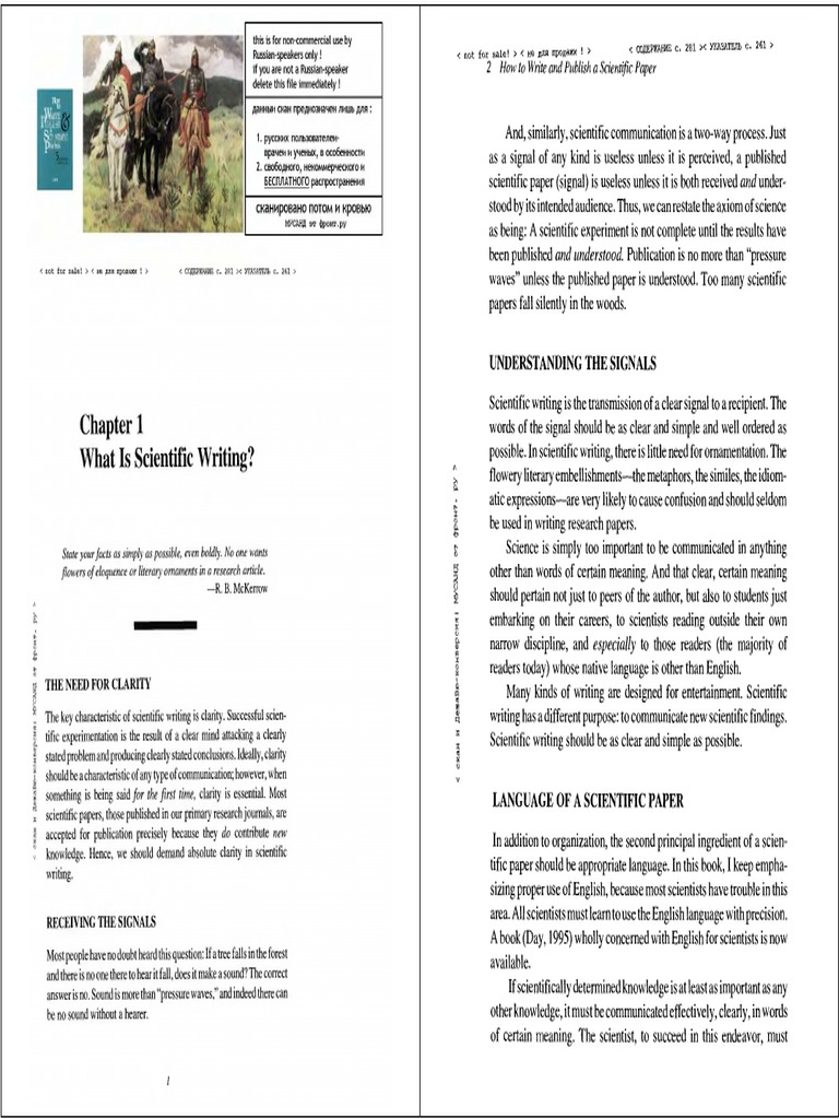 How To Write and Publish A Scientific Paper | PDF