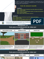 Storyboard para Video Por Sedes