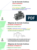 Máquinas CC: Características e Funcionamento