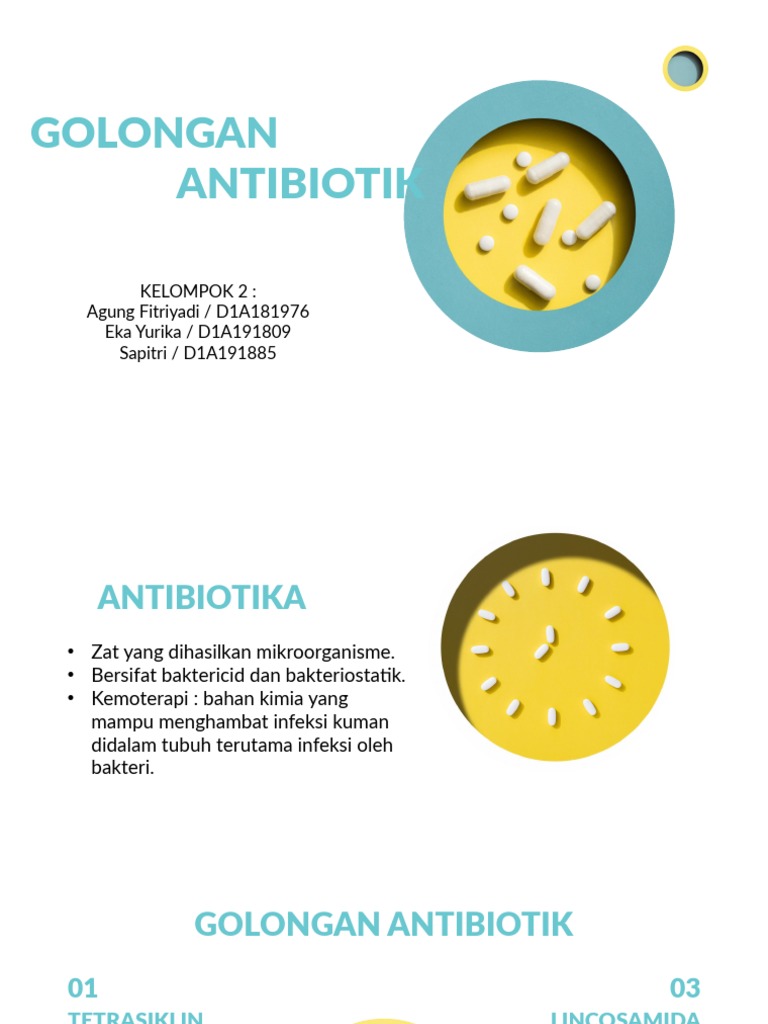 Kelompok 2 Golongan Antibiotik PDF