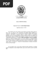 Amparo Contra Ministro Conoce Sala Constitucional