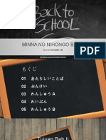 Minna No Nihongo Bab 2