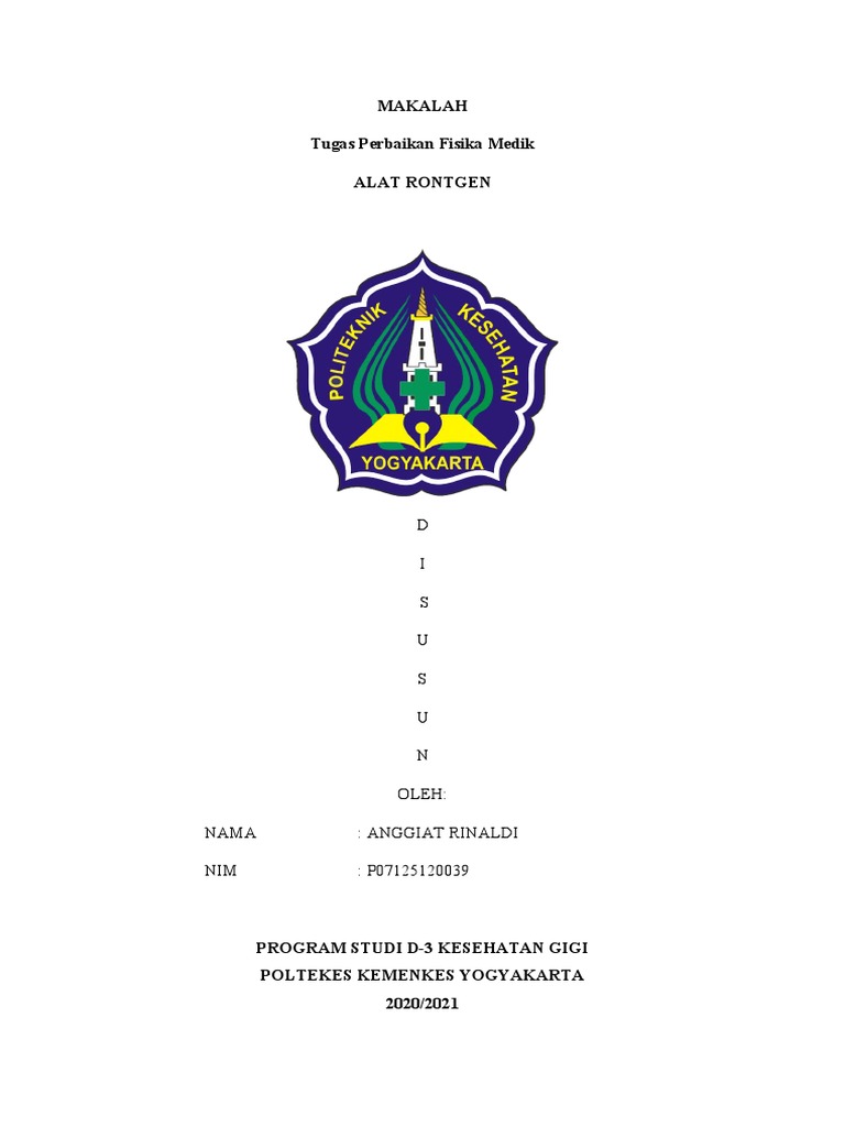 Makalah Rontgen | PDF