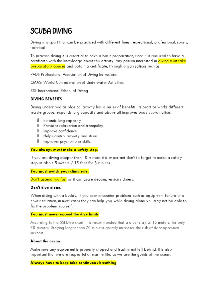 An Overview of Recreational Diving Certification Requirements, Benefits, Safety Tips, and Best