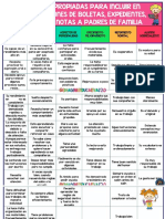 Frases Apropiadas para Incluir en Observaciones de Boletas PDF