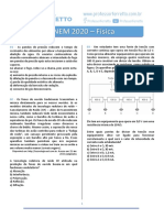 ENEM 2020 – Física: títulos concisos para seções