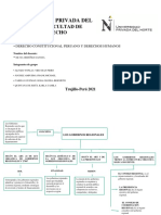 Derecho constitucional y derechos humanos en universidad privada del norte