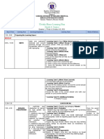 Weekly Home Learning Plan Grade 6-Justice: Quarter 1, Week 4, October 4-8, 2021