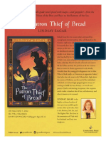 The Patron Thief of Bread by Lindsay Eagar Press Release