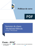 Políticas de Curso