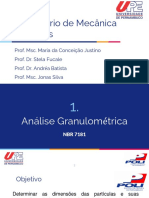 Aula 3 - Análise Granulométrica