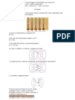 Atividade (Funções) Matemática