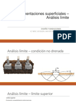 2. Capacidad Portante - Análisis Límite