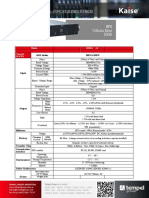 Kaise UPS 20kva RT - Hoja de Datos