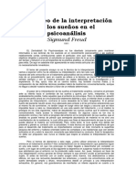 Freud, Sigmund - El Empleo de La Interpretacion de Los Sueños en El Psicoanalisis