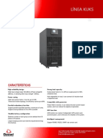 UPS KAISE 50-200kva - Hoja de Datos