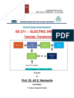 BSC - Ee371 Tutorials - Transformers